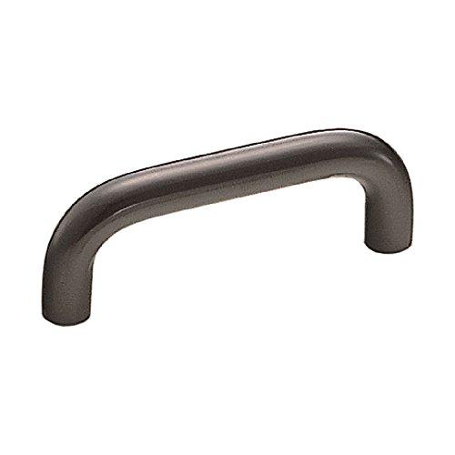 シロクマ 10φ丸棒ハンドル 80ミリ 黒 A-14