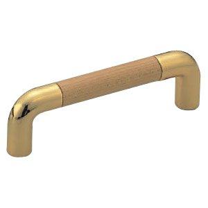 SHIROKUMA シロクマ 自然木 ランセルハンドル 120ミリ Lオーク/ HC-47