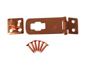 ストロング金属 ストロング ステンレス掛金銅メッキ仕様 光沢銅 55mm