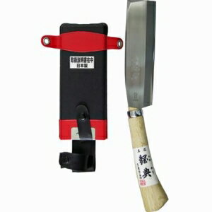 鋼典 鋼付鞘鉈 コブ柄 C-16