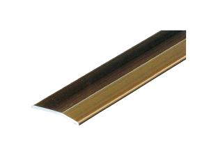 日中製作所 D307-1 アルミじゅうたん押さえ への字 アンバー