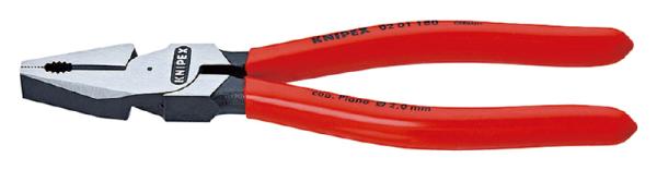 クニペックス KNIPEX 0201-180 強力型ペンチ (SB) 0201-180