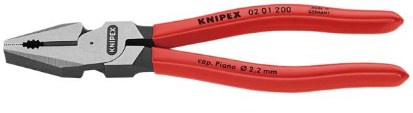 クニペックス KNIPEX 0201-200 強力型ペンチ (SB) 0201-200
