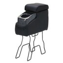シーエー産商 ライトリーアームレスト 軽・コンパクト用 A-194 BKW (5110bj)
