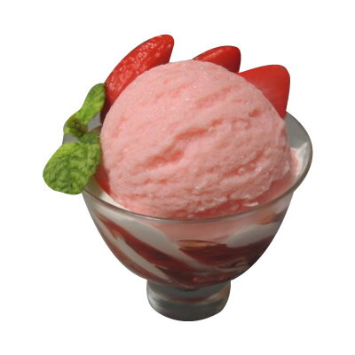 COMOLIFE コモライフ 日本職人が作る 食品サンプル ミ二パフェ (いちご) IP-160 (3412bl)