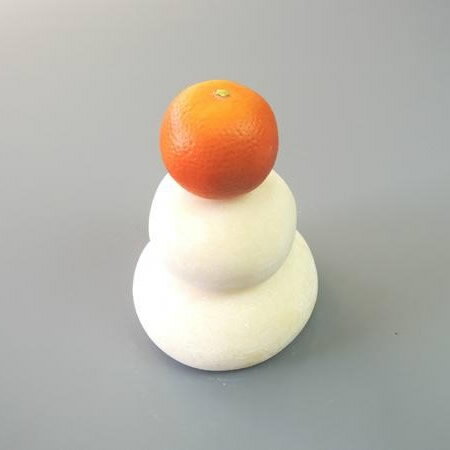 COMOLIFE コモライフ 日本職人が作る 食品サンプル 鏡餅 5合 IP-172 (3365bp)