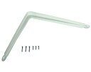 ハイロジック 98136 ホワイト棚受 250mm×300mm 1本入(4)