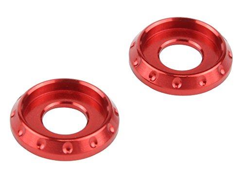 POSH Faith ポッシュフェイス NASA マシンドワッシャー M5 2pcs/set RED　(004185-02)