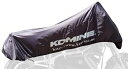 KOMINE AK−130 コンパクトMCハーフカバー BK L 09−130/BK/L