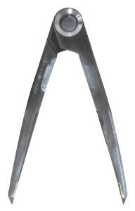 シンワ測定 鋼製コンパス(超硬チップ付 C-2 10CM 77516