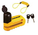 KOMINE LK－114 REMINDER DISK LOCK YELLOW 09－114／YL