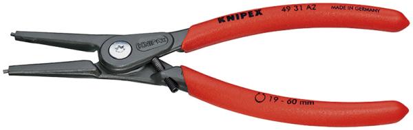 クニペックス KNIPEX 4931-A2 軸用精密スナップリングプライヤー 直 4931-A2