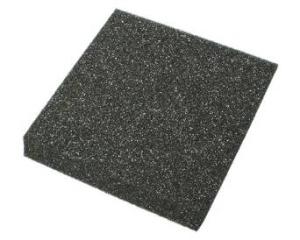 HIKARI 光 KTHU-1020 低反発ウレタン黒100×100×20mm