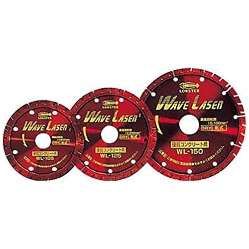 エビ ダイヤモンドホイール ウェブレーザー(乾式) 260mm穴径30.5mm WL255305