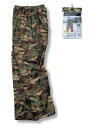 カジメイク 迷彩パンツ グリーン L 221856L