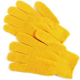 TRUSCO トラスコ中山 TRUSCO カラーナイロン軍手 黄 TCNGY