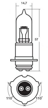 スタンレー 【必ず購入前に仕様をご確認下さい】14-0348 12V40 40W