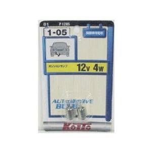 �ں߸˸�¨Ǽ��KOITO �ߥ˥��奢�� 12V 4W (2������) [����] P1285��ɬ���������˻��ͤ򤴳�ǧ��������