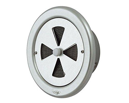 HILOGIC ハイロジック 丸型レジスター(クーラーキャップ兼用)シルバー