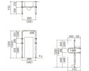 新協和 バリアフリー手摺 小便器用標準取32mm バフ研磨