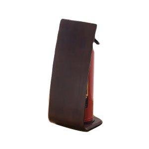 シロクマ 消火器スタンドプレーン ダークブラウン FEX-150