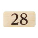 シロクマ チークサイン No28 木目 NP-13N-28