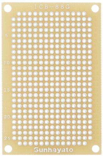 サンハヤト 小型ユニバーサル基板(ICB-88G)