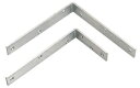 水上金属 ワールド ステンレスウルトラ隅金 180×180mm 入り【934-0204】【入数:6】