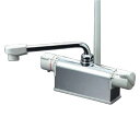 KVK デッキ形サーモスタット式シャワー 取付ピッチ120mmタイプKF771Y