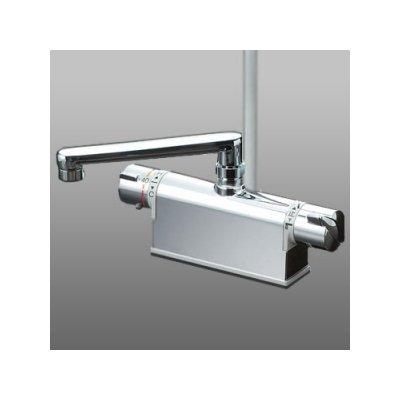 KVK デッキ型サーモスタット式シャワー 取付ピッチ120mm 吐水口L=300mmKF771ZYTR3