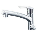 KVK 浄水器付シングルレバー式シャワー付混合栓(eレバー)KM5061NSCEC