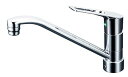 KVK 流し台用シングルレバー式混合栓 eレバーKM5011JTEC