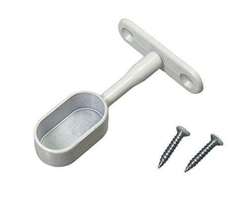 アイワ金属 AP-1508W ブラケットエンド ホワイト