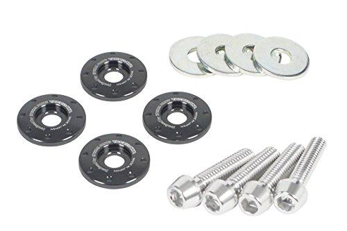 SP武川 アルミ削り出しヘッドライトカウルサイドカラー(ガンメタル)　GROM(JC61-1000001〜1299999)・MS..