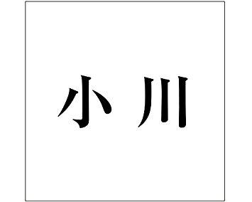HILOGIC ハイロジック キリモジ ゴシック ブラック 200×200ミリ用 小川