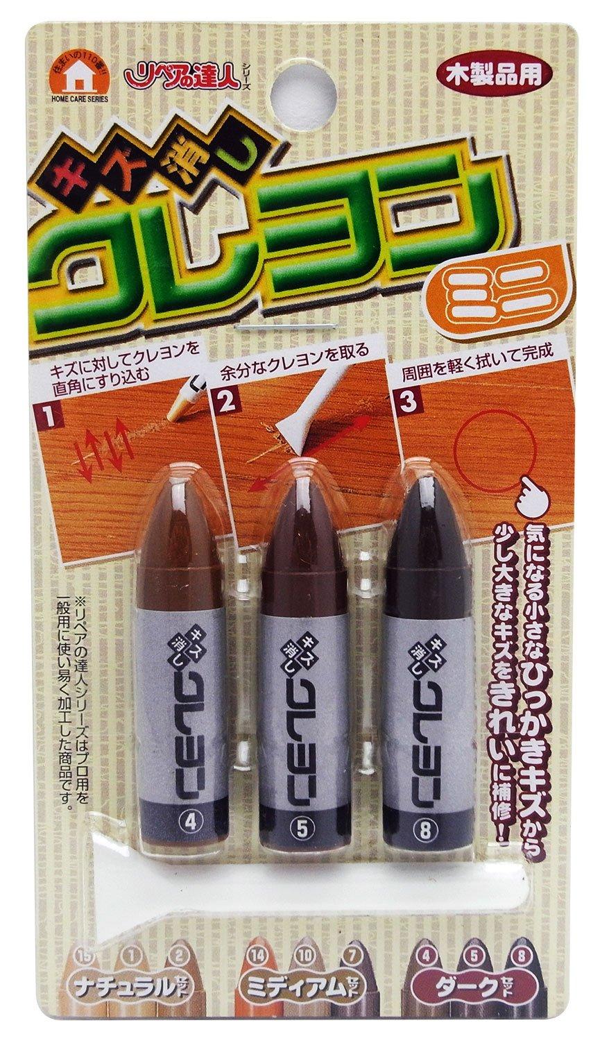 高森コーキ キズ消しクレヨンミニ ダーク RKR-19 1個