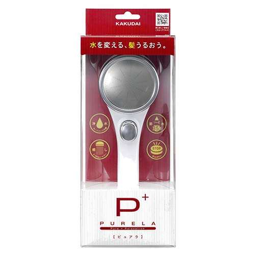KAKUDAI カクダイ 浄水ストップシャワー(ピュアラ) 品番:357-910-W