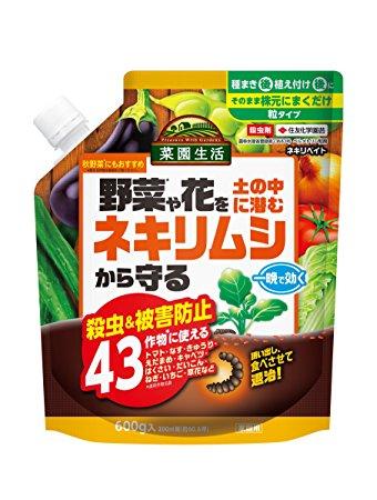 &nbsp;メーカー&nbsp;住友化学園芸&nbsp;商品カテゴリ&nbsp;害獣・害虫対策用品＞園芸用忌避剤&nbsp;発送目安&nbsp;1週間以内に発送予定&nbsp;お支払方法&nbsp;銀行振込・クレジットカード&nbsp;送料&nbsp;送料無料&nbsp;特記事項&nbsp;&nbsp;その他&nbsp;株元にばらまくだけで土の中に潜むネキリムシを誘い出し、食べさせて退治