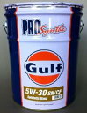 GULF ガルフ Gulf ガルフ プロシンセ 5W30 SN 20L SN/CF 5W30