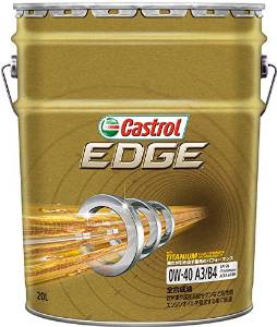 CASTROL(カストロール) Castrol　カストロール　EDGE0W40SNチタン　20L　SN/A3B4　0W40
