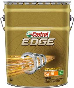 CASTROL(カストロール) Castrol　カストロール　EDGE5W50SNチタン　20L　SN/A3B4　5W50