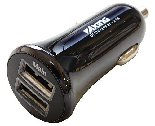 多摩電子工業 tama カーチャージャー 車載充電器 USB 2ポート 2.4A TK43UK