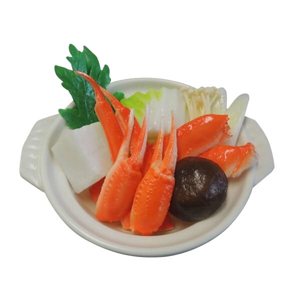 COMOLIFE コモライフ 日本職人が作る 食品サンプル 鍋 かにすき IP-512 (1051025)