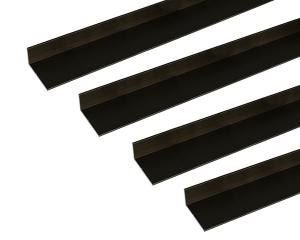 HILOGIC ハイロジック アルミアングル 1m 1.5x10x30mm ブロンズ 4本組