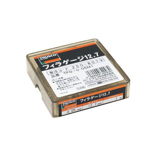 TRUSCO トラスコ中山 TRUSCO　フィラゲ−ジ0．12MM厚 TFG-0.12M1 2508141