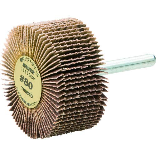 TRUSCO トラスコ中山 TRUSCO　スリットホイル軸付ソフト外径50×厚25×軸680＃ YS525 1177044