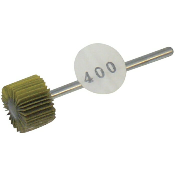 TRUSCO トラスコ中山 TRUSCO　ダイヤ軸付フラップ　オールダイヤ　外径15×軸径3　400＃ P-DF1510-3A 21..