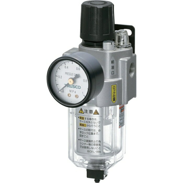 TRUSCO トラスコ中山 TRUSCO　FRLコンパクトユニット同軸型口径：Rc3／8 TP-25TOGB-10 2549662(4.0)