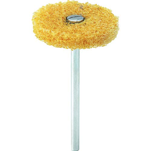 TRUSCO トラスコ中山 TRUSCO　ナイロンミニホイール　黄色　1500＃　Φ25×5×2mm NM25-1500 2330458