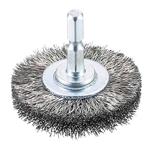 TRUSCO トラスコ中山 TRUSCO　軸付ホイールブラシ　Φ50x6　0．3mm　ステンレス線 TB-6223-60 3521125